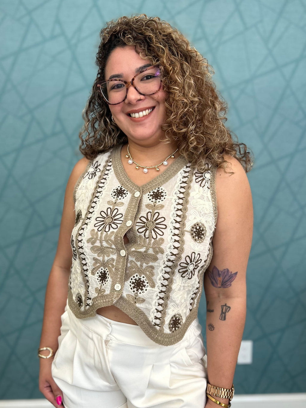 Flor del Mar Vest