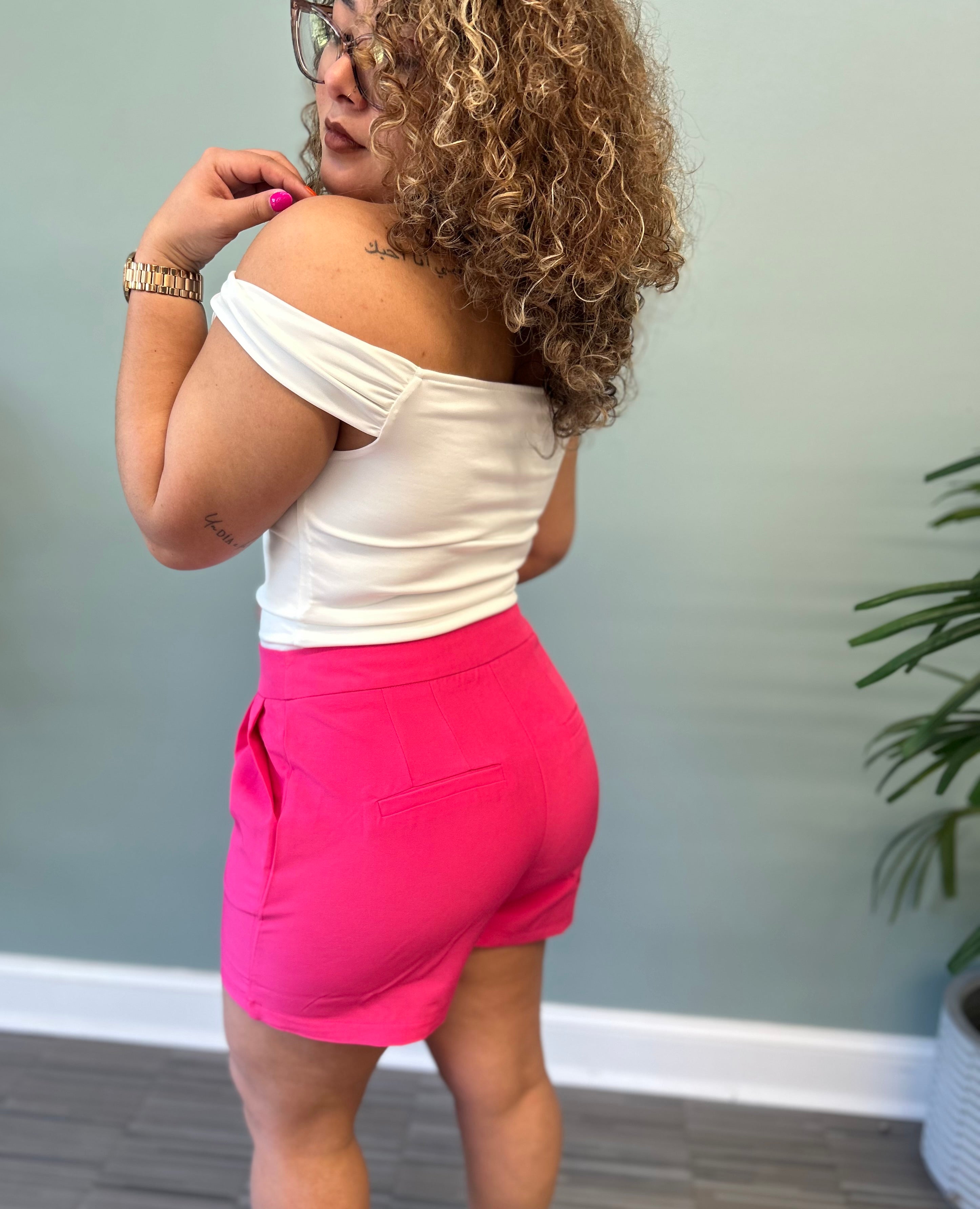 Fuschia Summer Short