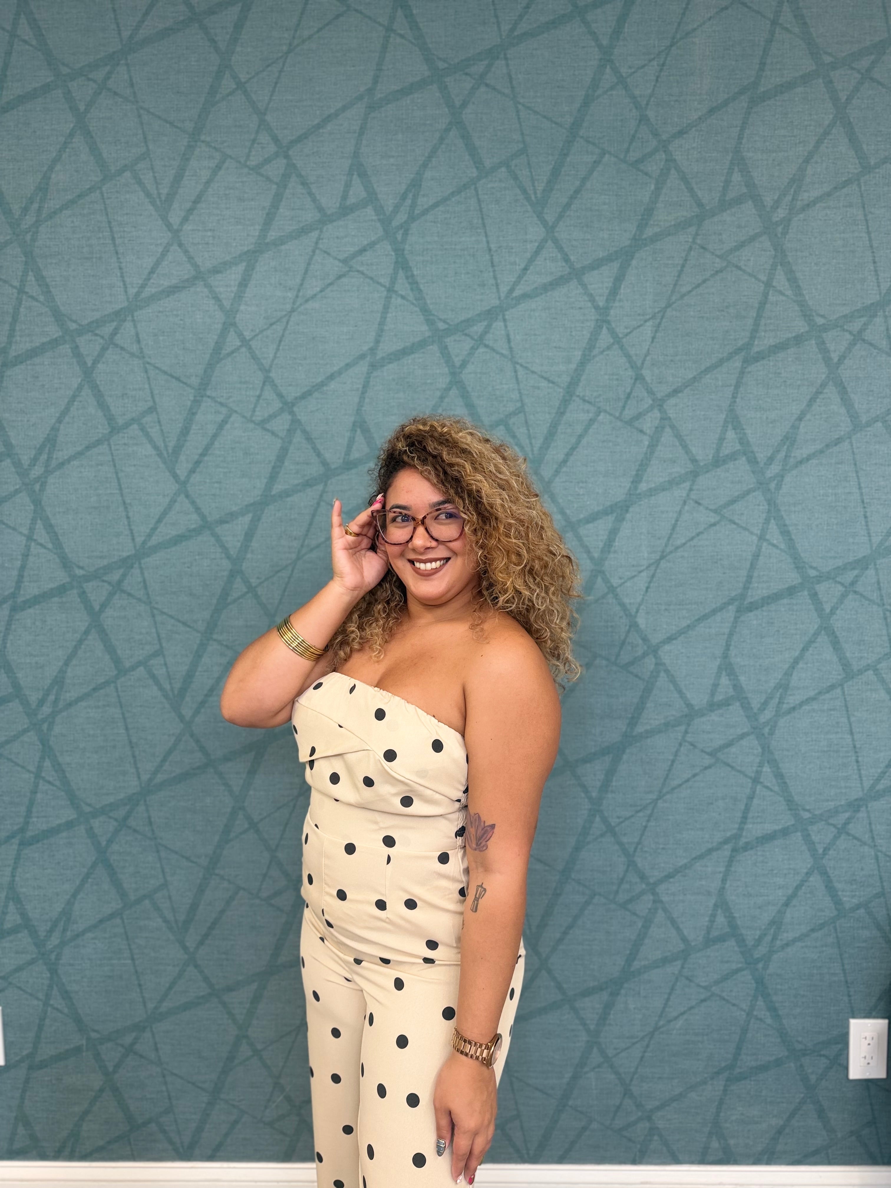 Polka Dot Jumpsuit