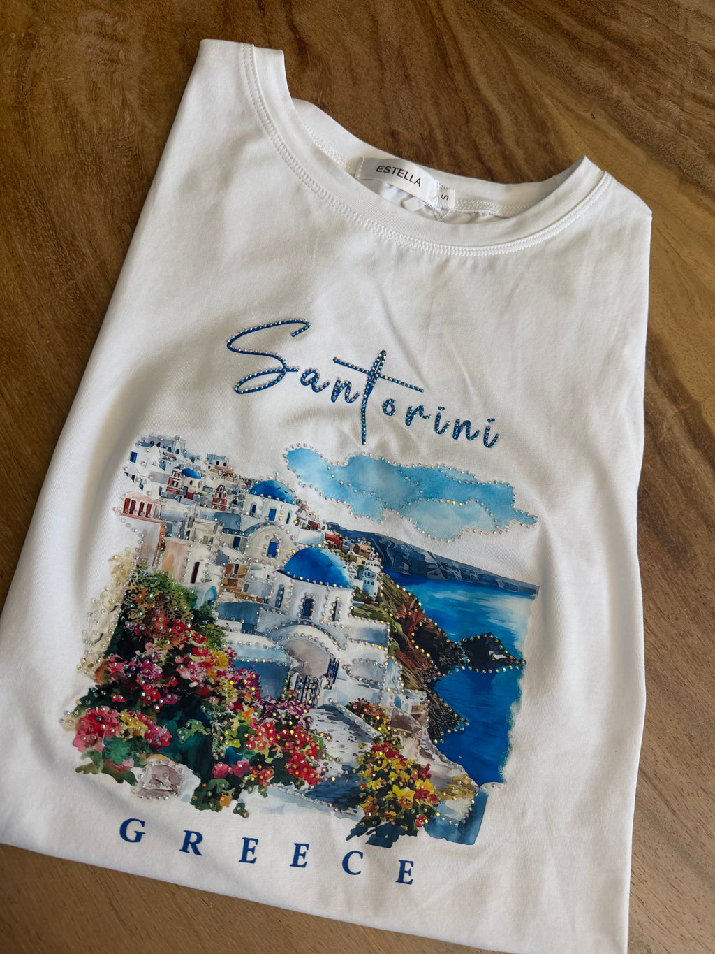 Santorini Top🩵