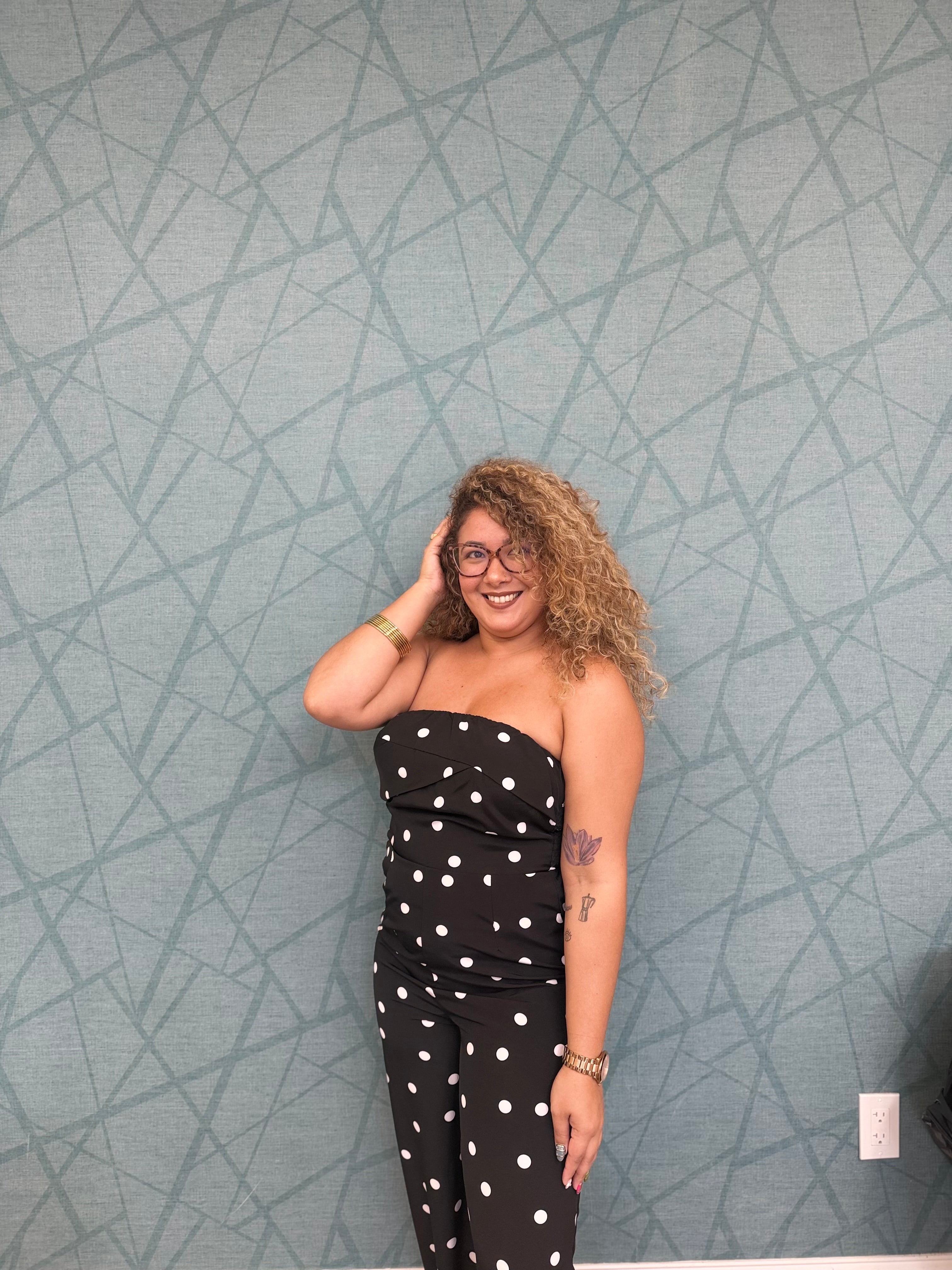 Polka Dot Jumpsuit