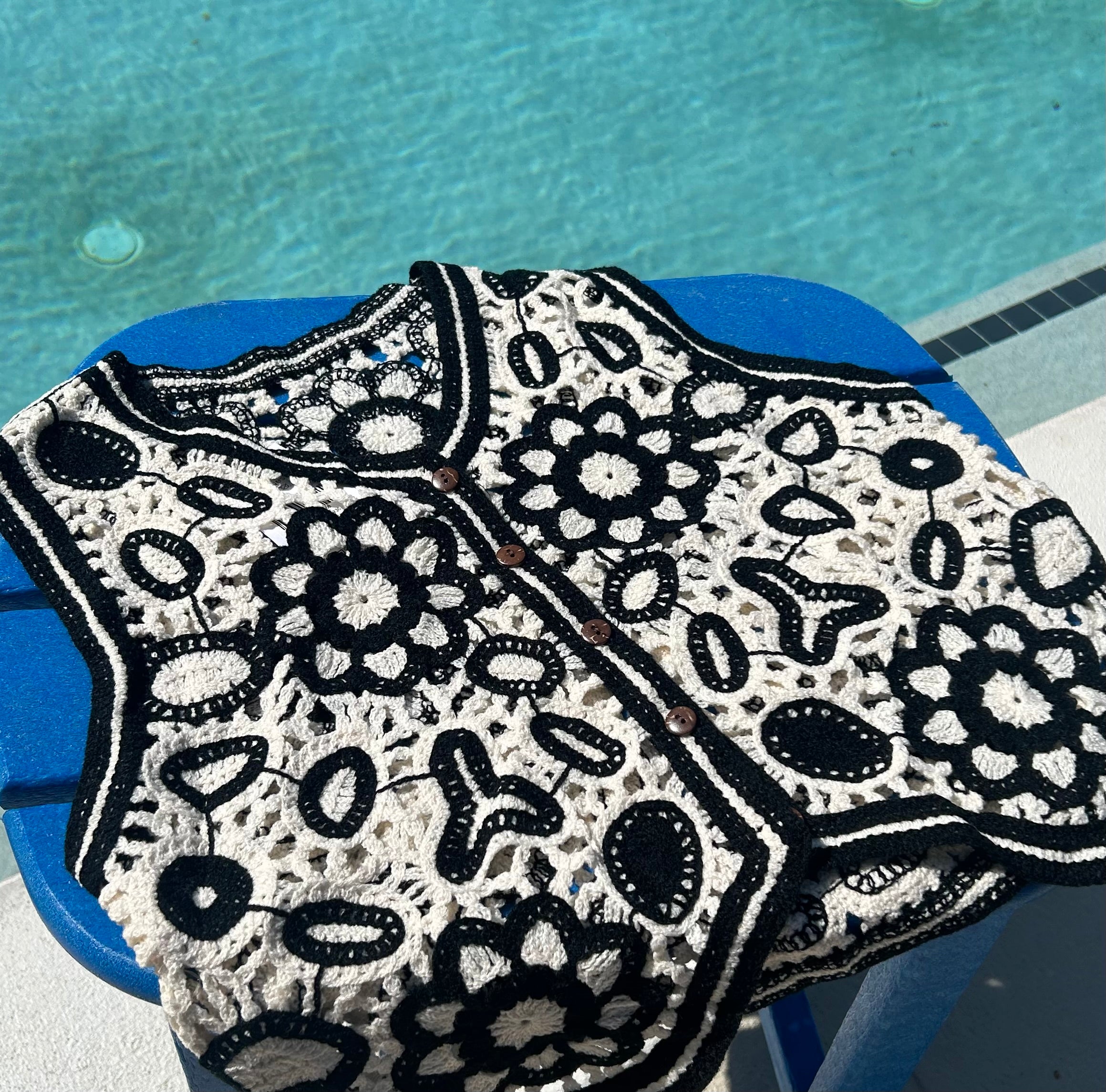 Noir Bloom Vest