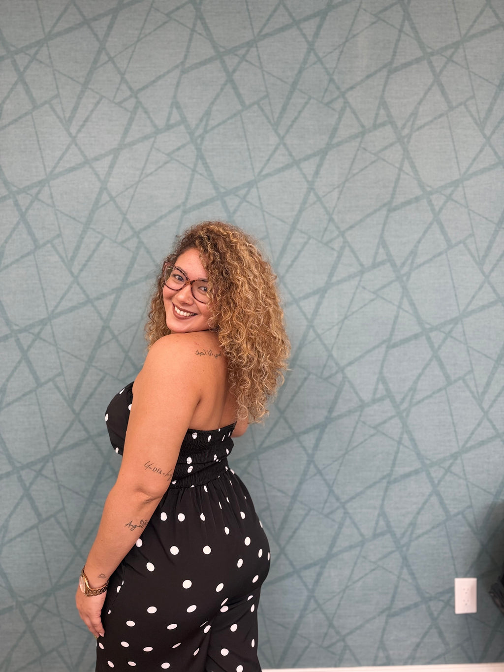Polka Dot Jumpsuit